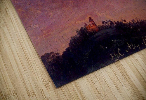 Clouds over Olana Frederic Edwin Church puzzle