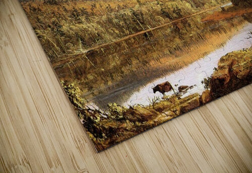 North Lake Frederic Edwin Church puzzle