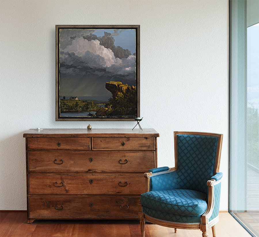 A Passing Storm. 1849 Reproduction