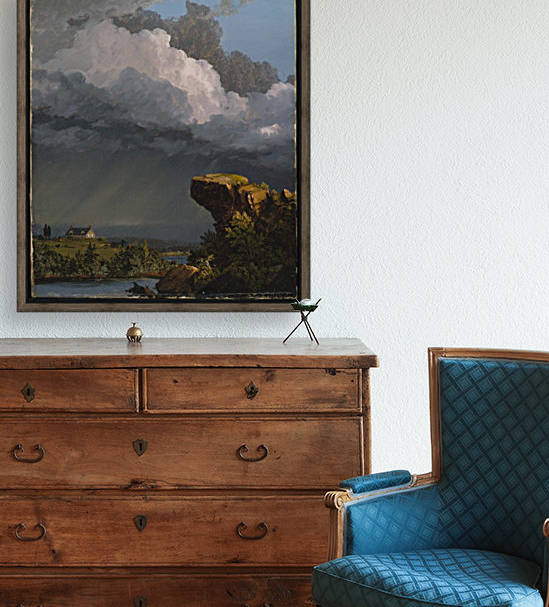 A Passing Storm. 1849 Reproduction