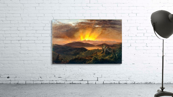 Sunrise on a valey Wall Preview