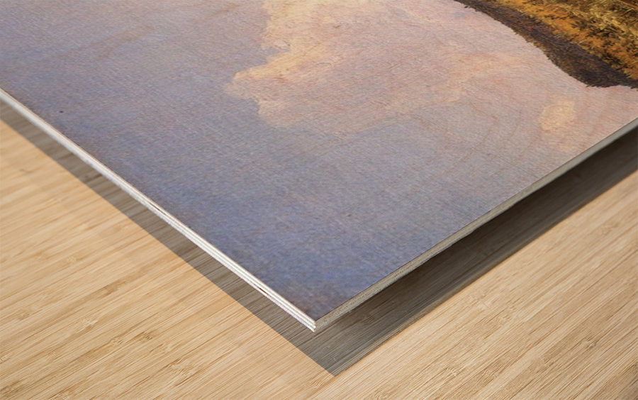 North Lake Wood print