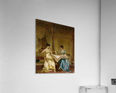 Two ladies chatting Acrylic Print