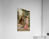 A wallk on the bridge Acrylic Print