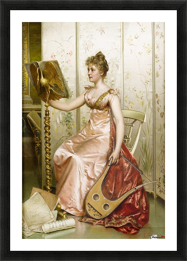 The recital Picture Frame print