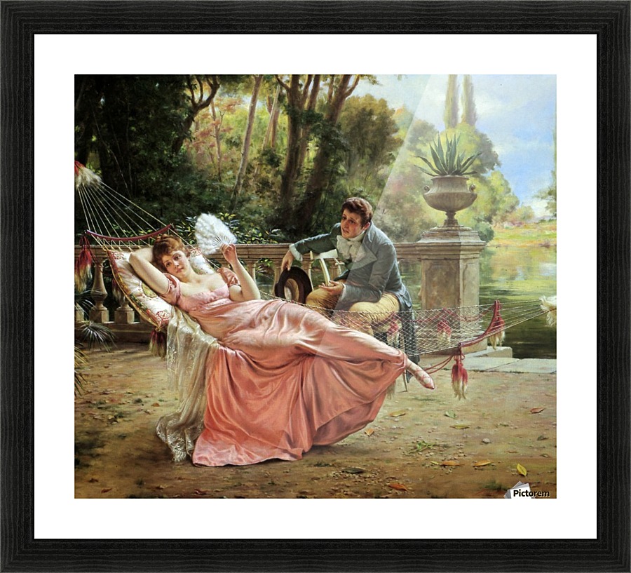 Afternoon resting time Picture Frame print