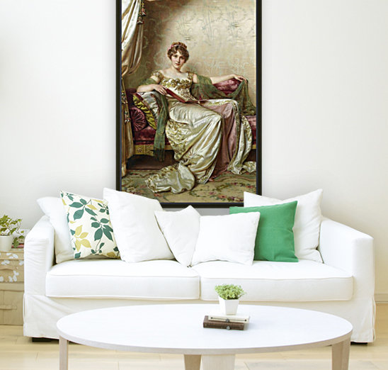 Tea in the afternoon by Frederic Soulacroix Wall Art