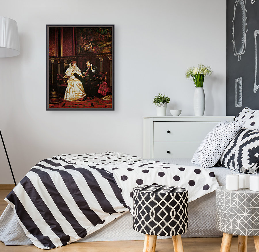 A cuple on the sofa Reproduction