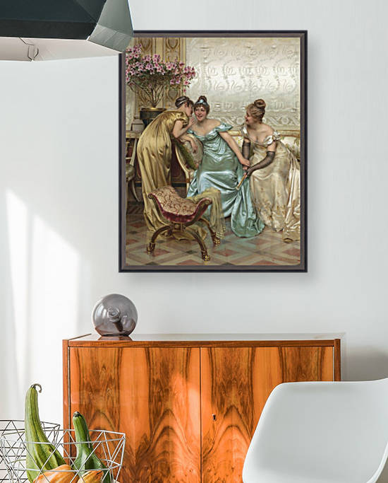 Three ladies by Frederic Soulacroix