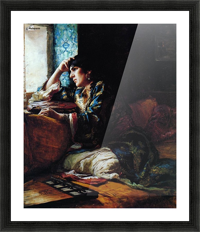 Forgotten Master Picture Frame print