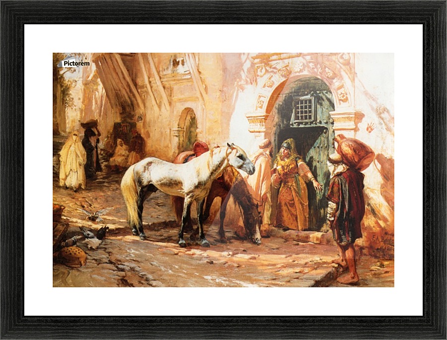 Scene in Morroco Picture Frame print