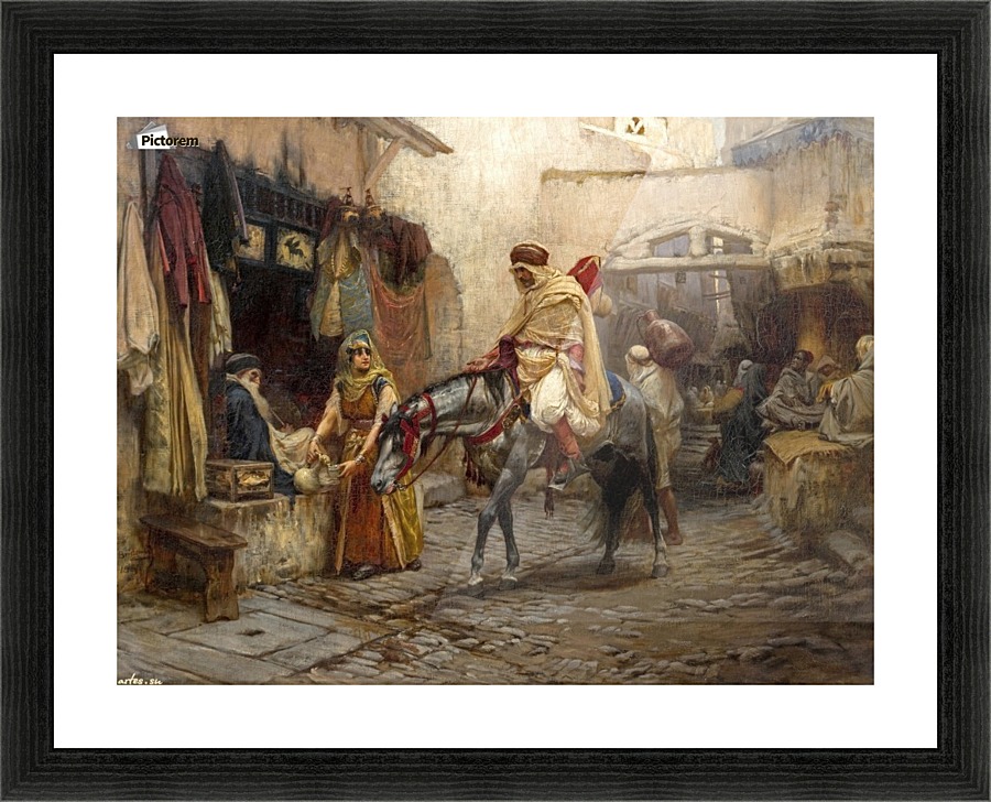 The merchant Picture Frame print