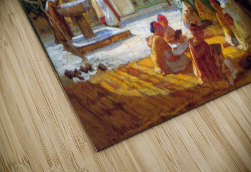 Learning the Quran Frederick Arthur Bridgman puzzle