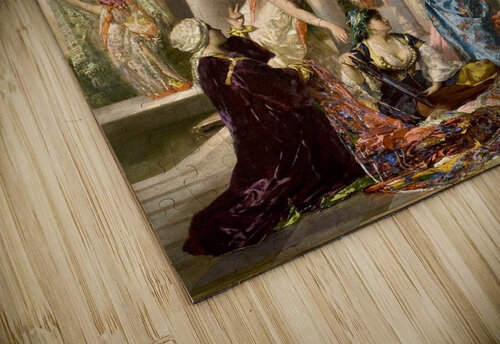 The merchant Frederick Arthur Bridgman puzzle