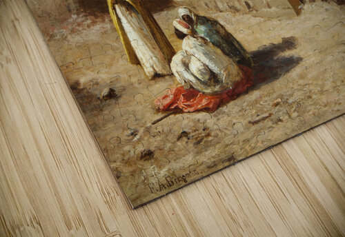 Arab Street Scene Frederick Arthur Bridgman puzzle