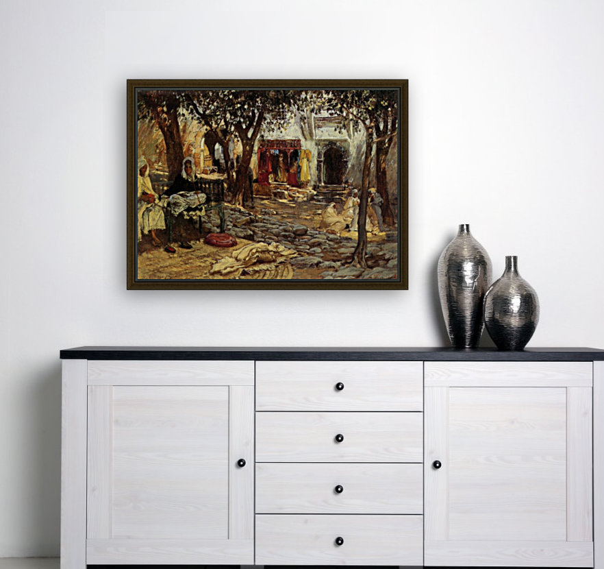 Arab courtyard Reproduction