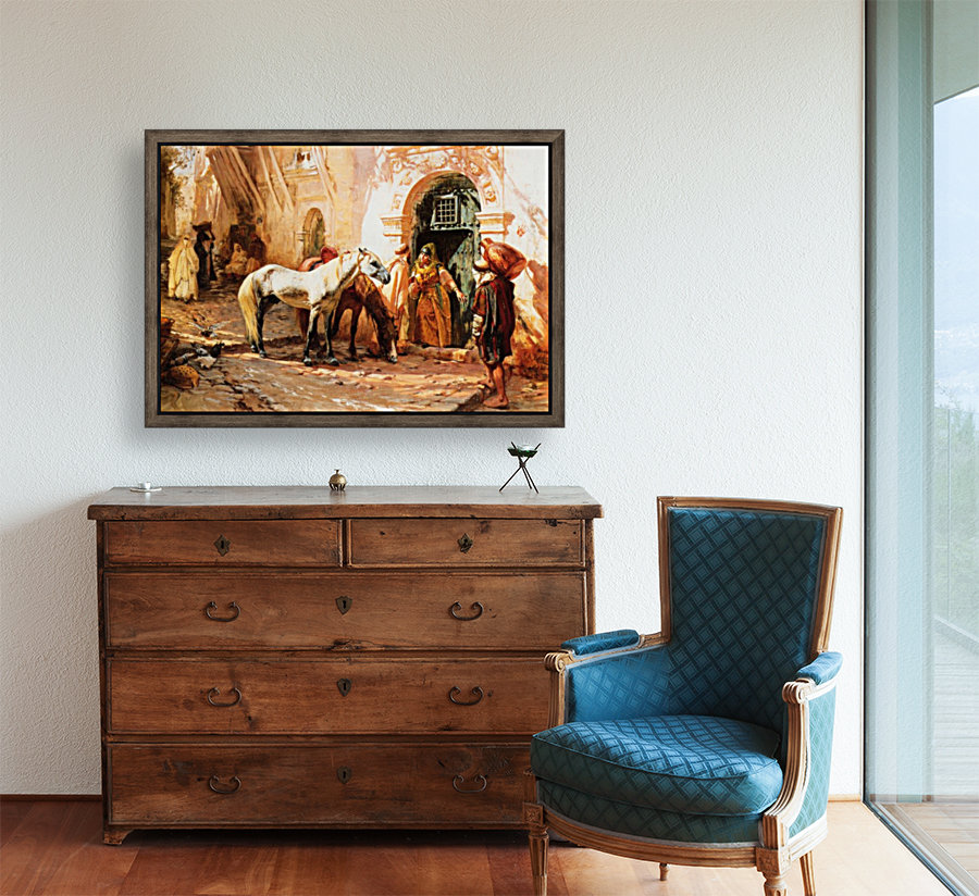 Scene in Morroco Reproduction