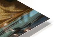 A couple talking HD Metal print
