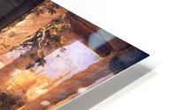 The king thinking HD Metal print