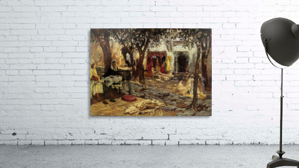 Arab courtyard Wall Preview