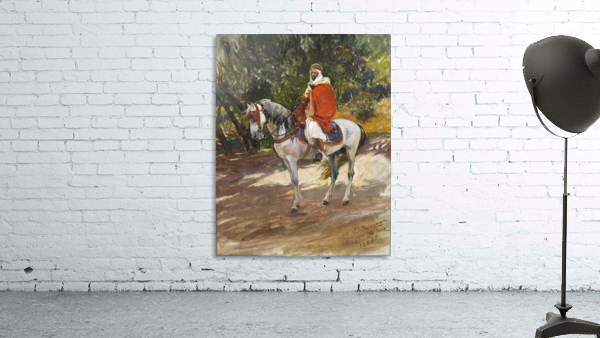Red Horseman Wall Preview