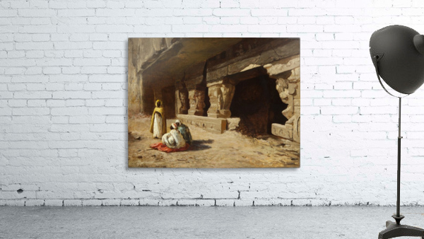 Arab Street Scene Wall Preview
