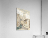 The Street in Auvers-sur-Oise Acrylic Print