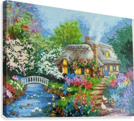 Broadstairs Cottage Canvas Print