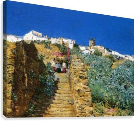 The Stairs Canvas Print
