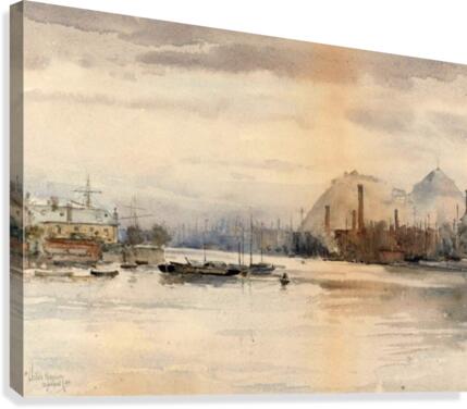 Dumbarton Rock Canvas Print