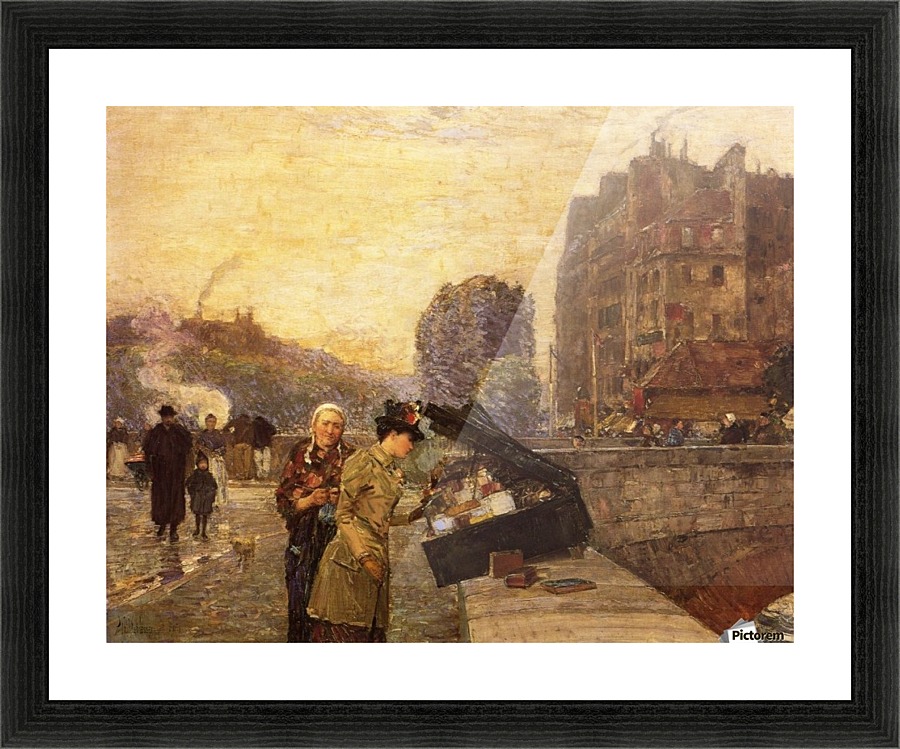 Quai St. Michel Picture Frame print