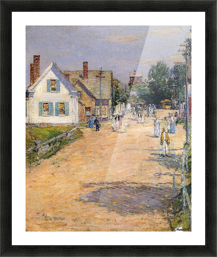 Street in Gloucester Picture Frame print
