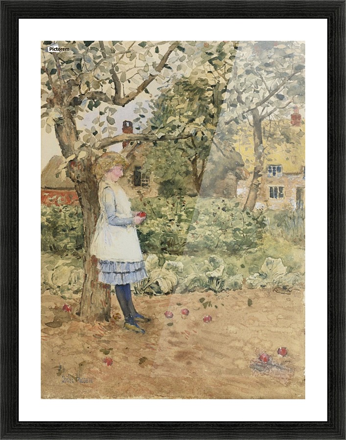 The Little Philosopher Picture Frame print