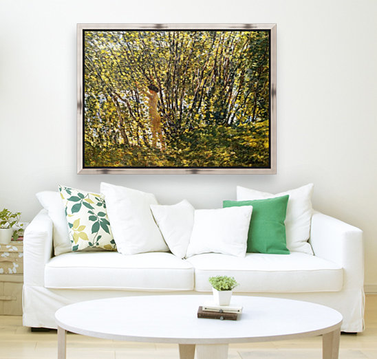 Stream in the Woods Reproduction