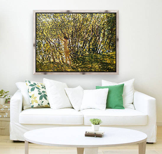 Stream in the Woods Reproduction