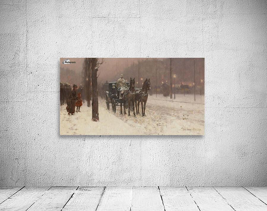 Paris, Winter Day Wall Preview