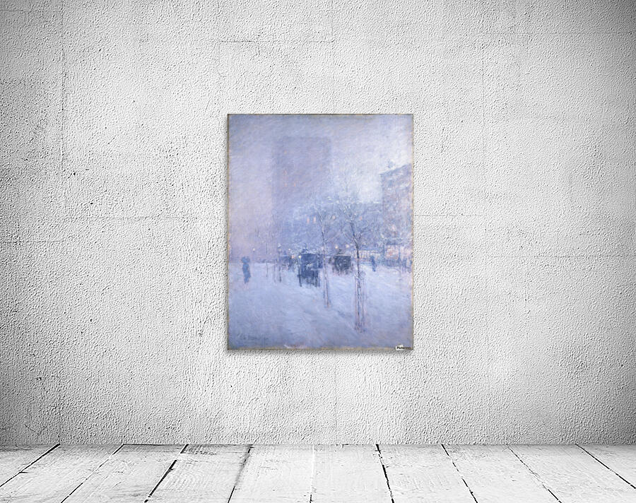 The Promenade, Winter in New York Wall Preview