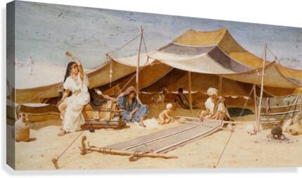 Spinners and Weavers Canvas Print