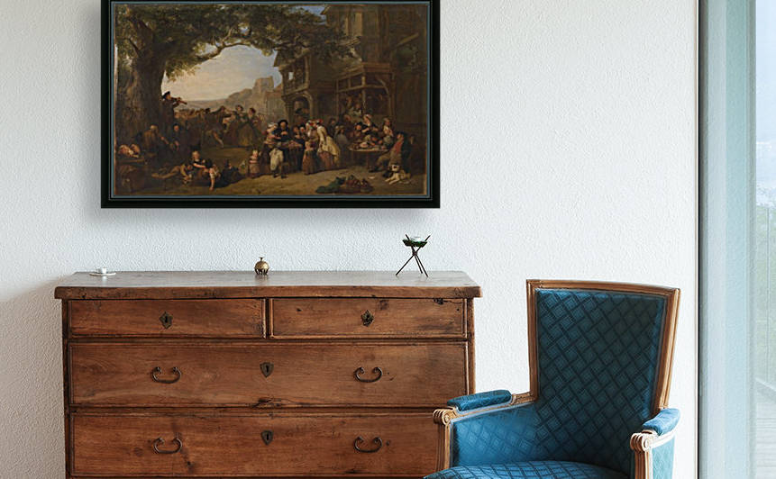 The Village Holiday by Frederick Goodall