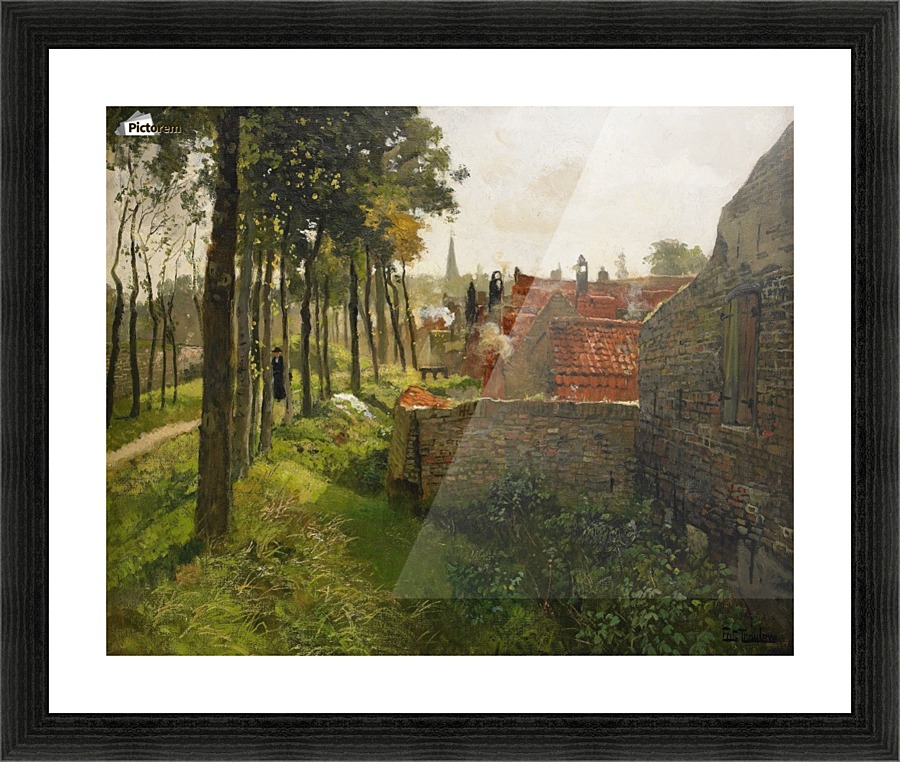 The Priest Picture Frame print