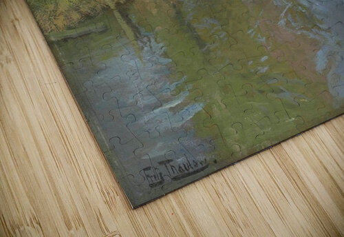 A stream in spring Frits Thaulow puzzle