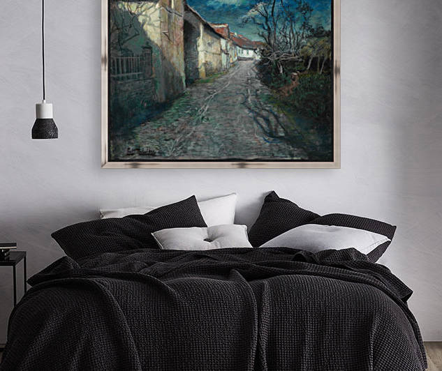 Moonlight in Beaulieu by Frits Thaulow