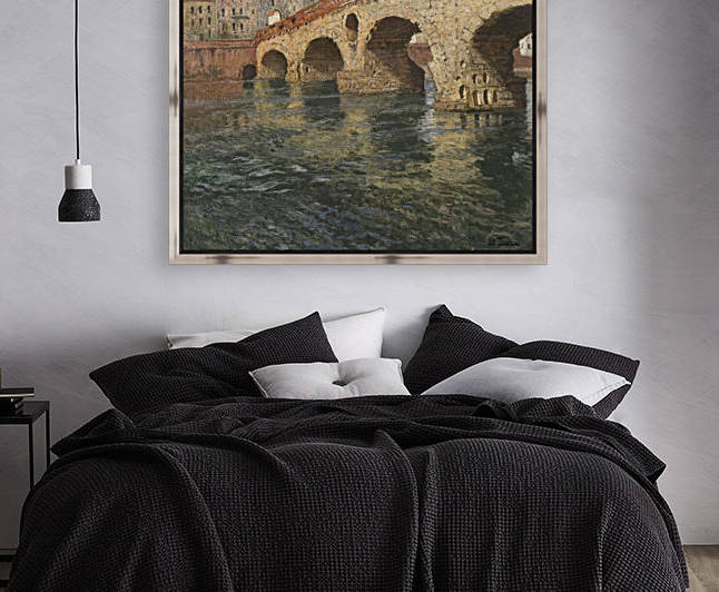 Ponte di Pietra, Verona by Frits Thaulow