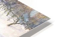 Snowy landscape HD Metal print