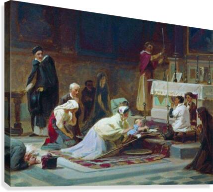 The Catholic Mass Canvas Print