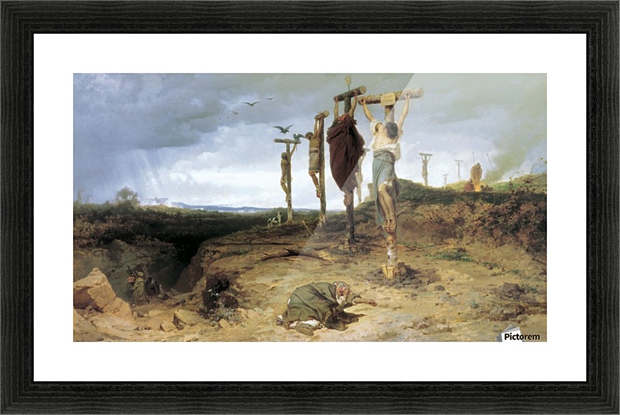 The Cursed Field Picture Frame print