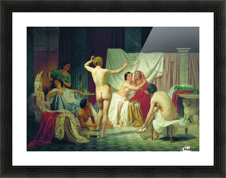 Roman Baths Picture Frame print