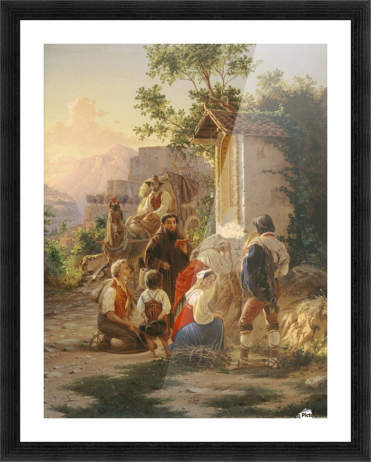 At the Chapel Picture Frame print