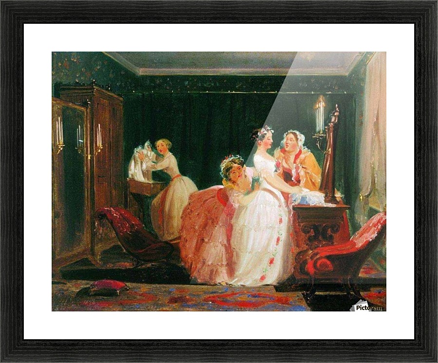 Fees for the crown Picture Frame print