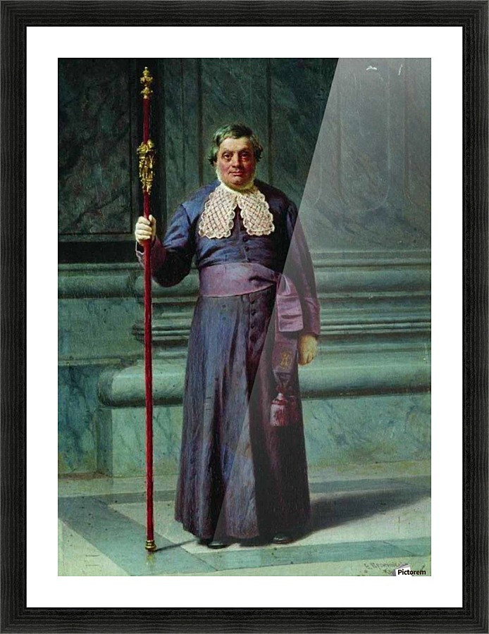 Capuchin Picture Frame print